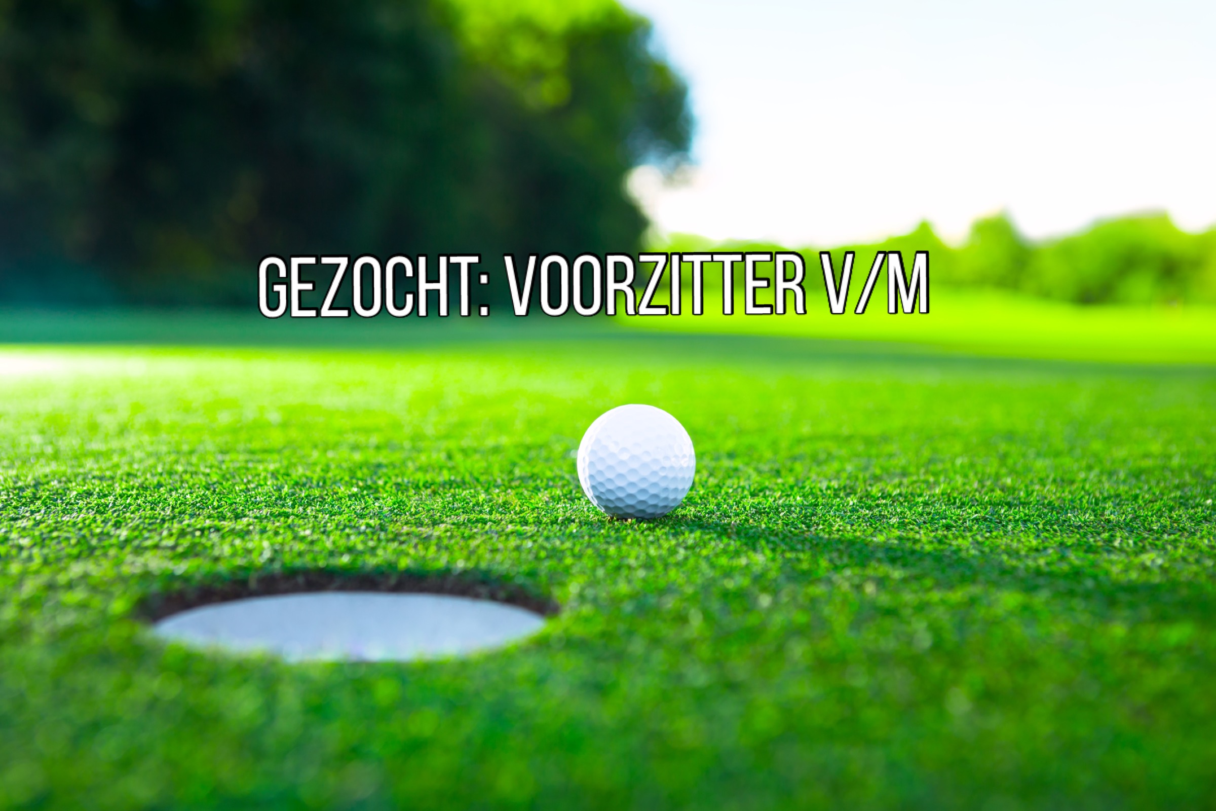 Golfpark Exloo zoekt nieuwe bestuursvoorzitter