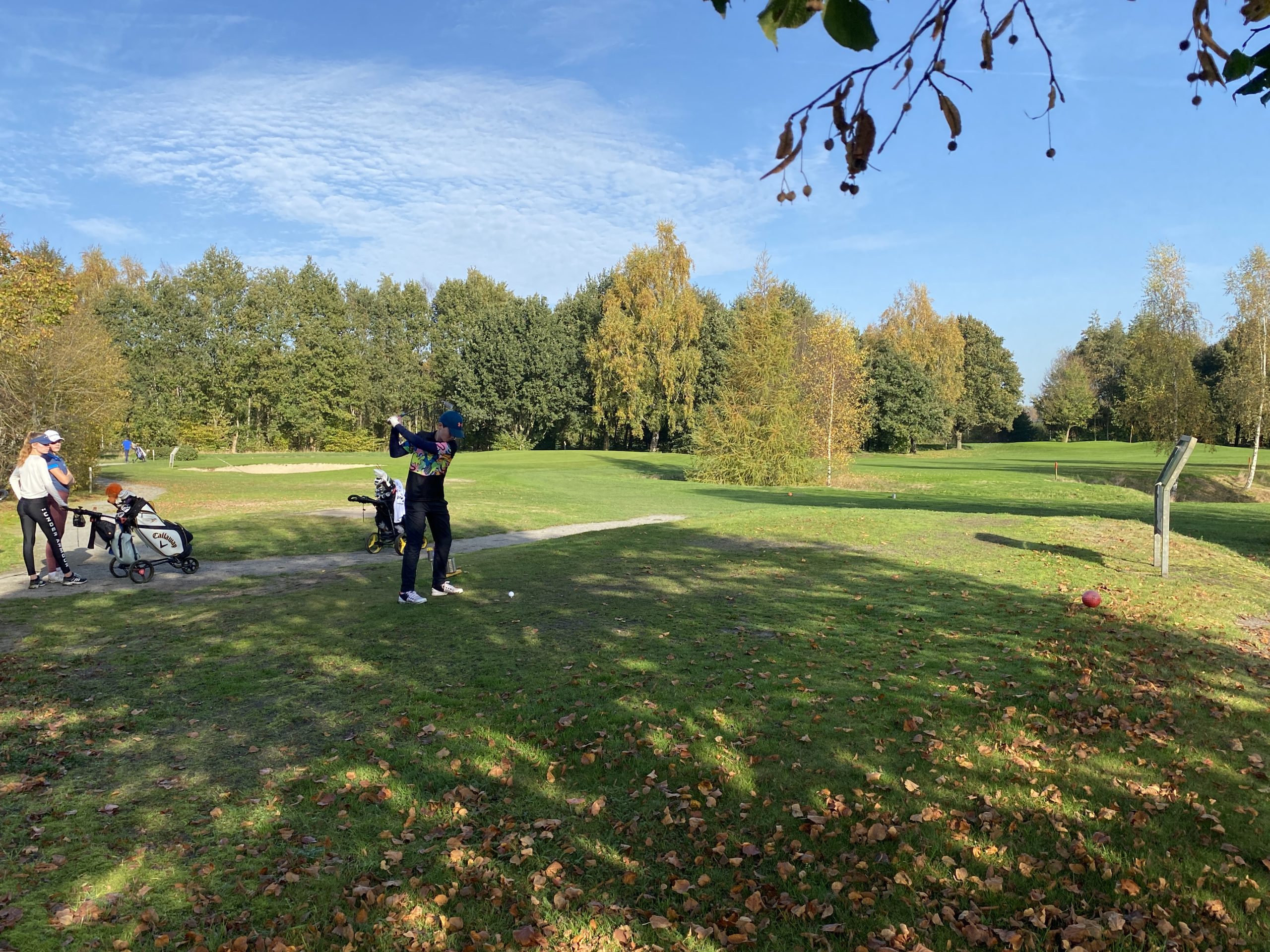 Verbetering tees hole 1 t/m 9