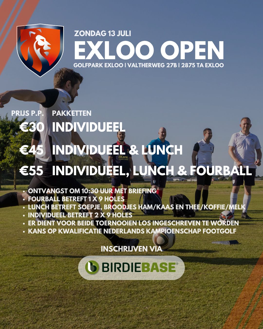Exloo Open Footgolftoernooi van de NFGB